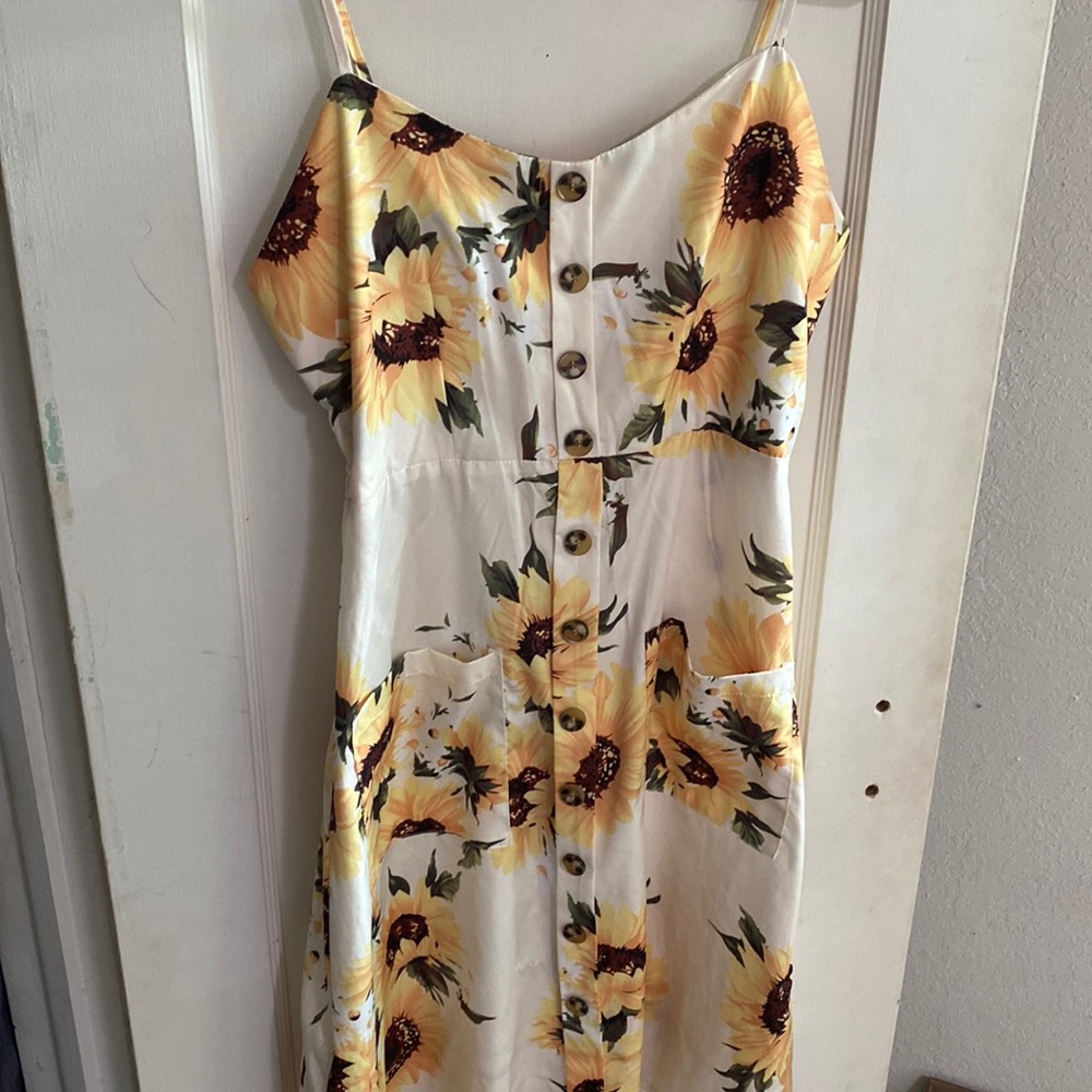 Adorable Sunflower Dress